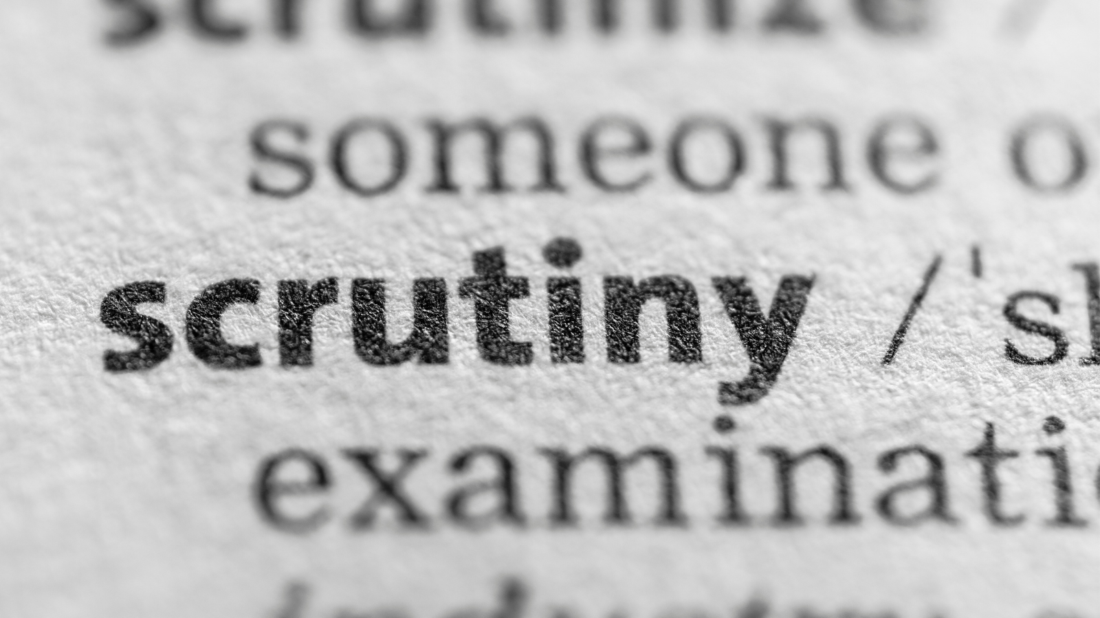Tightening Up Scrutiny Isn’t Just For the Big Players